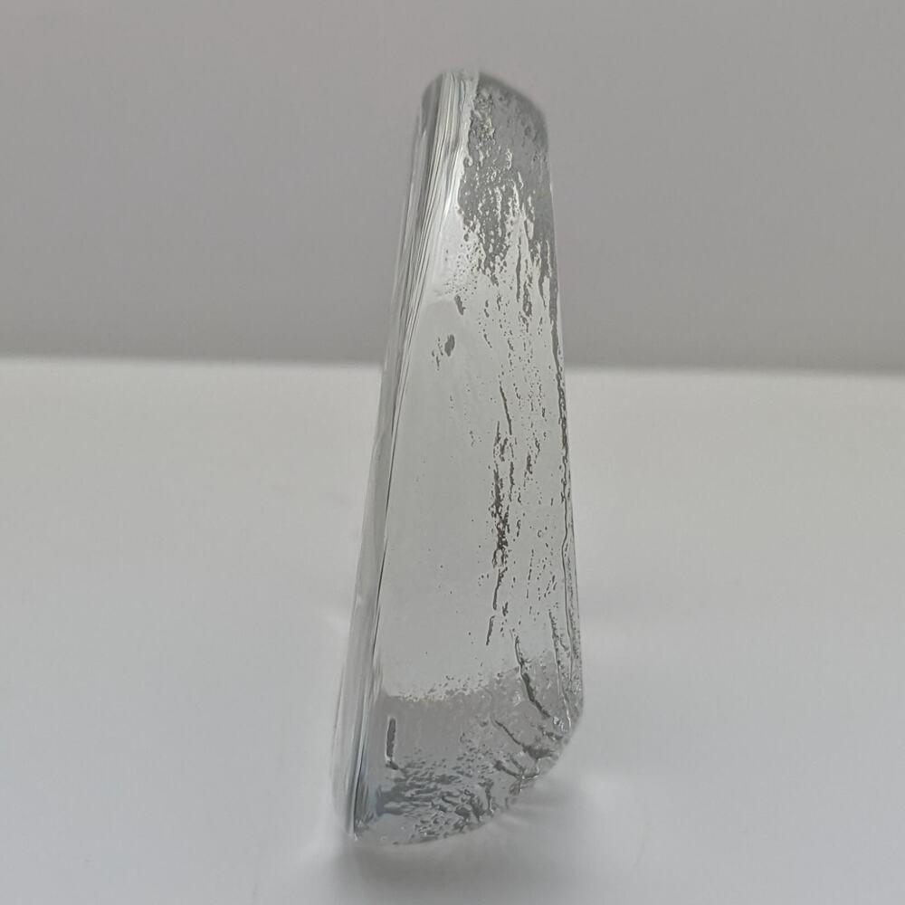 Mats Jonasson Sweden Signed Crystal Rabbit Paperweight Figurine Easter Bunny - Picture 8 of 12